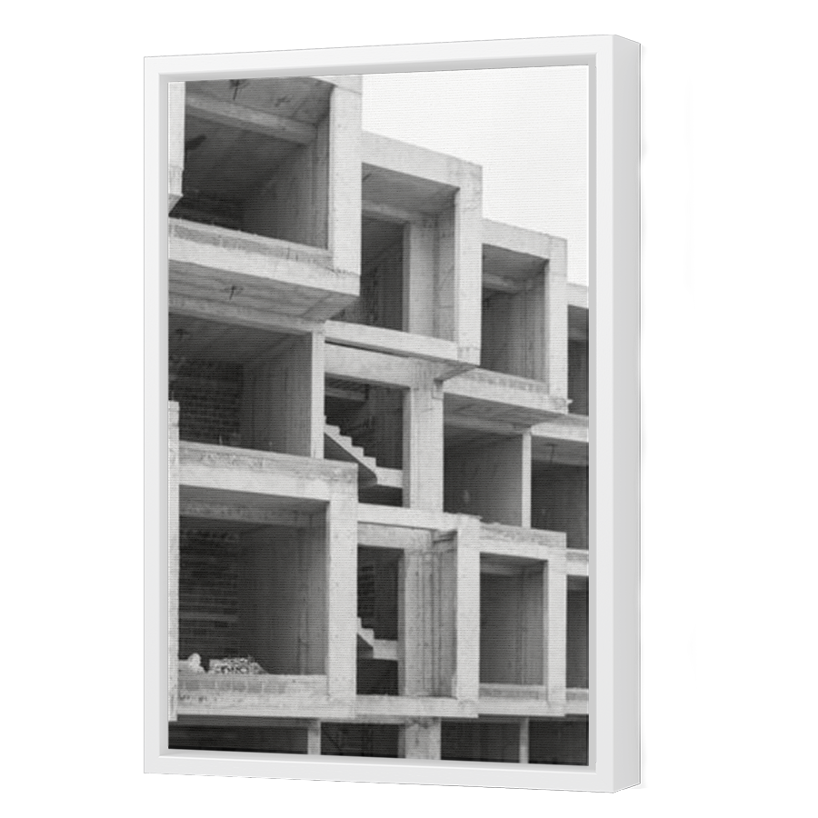 Thumbnail for Canvas - White Floating Frame