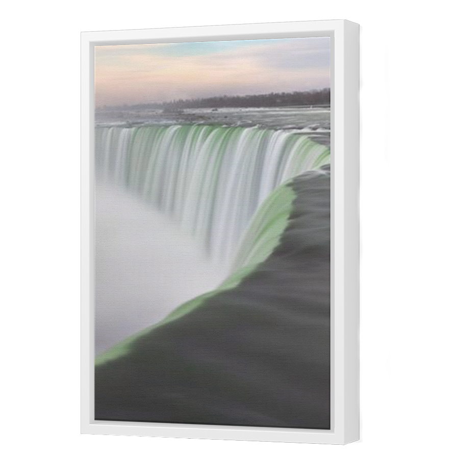 Thumbnail for Canvas - White Floating Frame