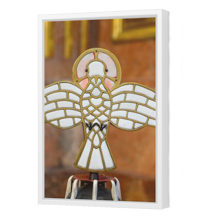 Thumbnail for Canvas - White Floating Frame