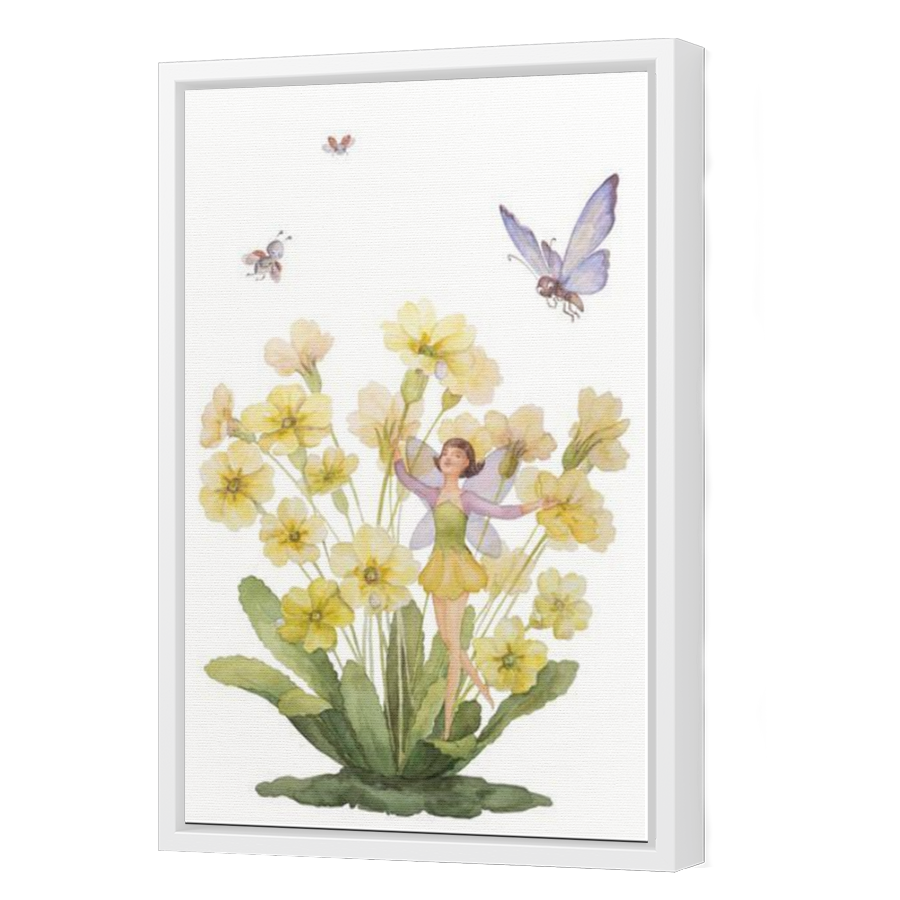 Thumbnail for Canvas - White Floating Frame