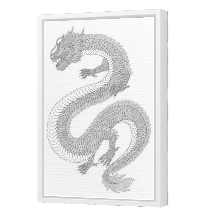 Thumbnail for Canvas - White Floating Frame