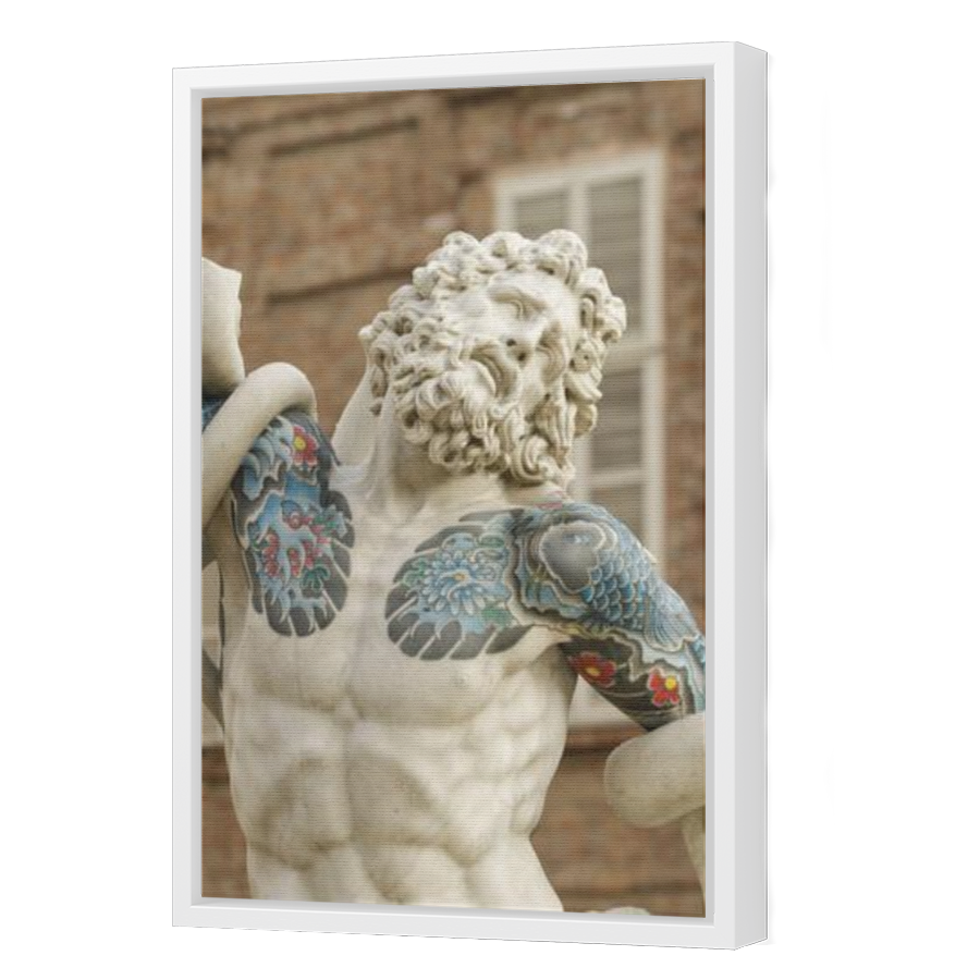 Thumbnail for Canvas - White Floating Frame