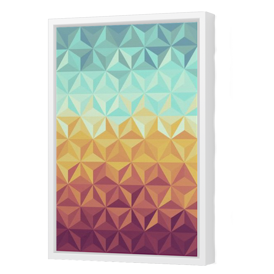 Thumbnail for Canvas - White Floating Frame