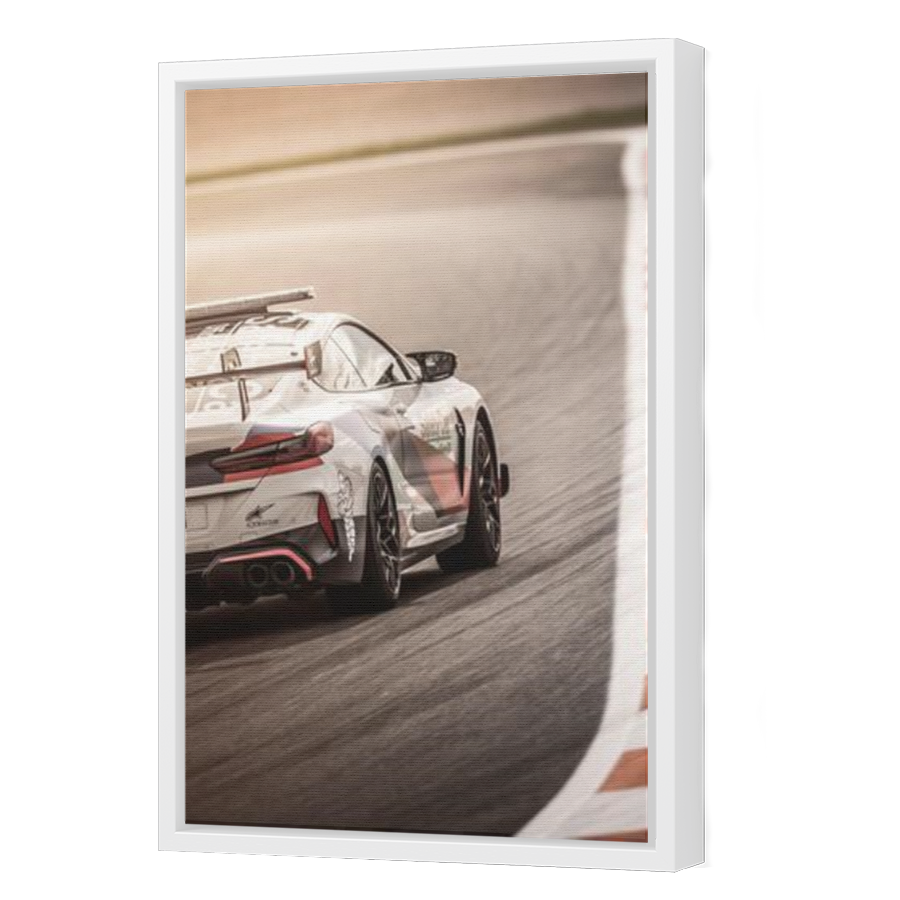 Thumbnail for Canvas - White Floating Frame