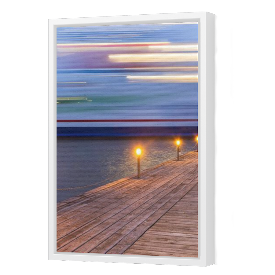 Thumbnail for Canvas - White Floating Frame