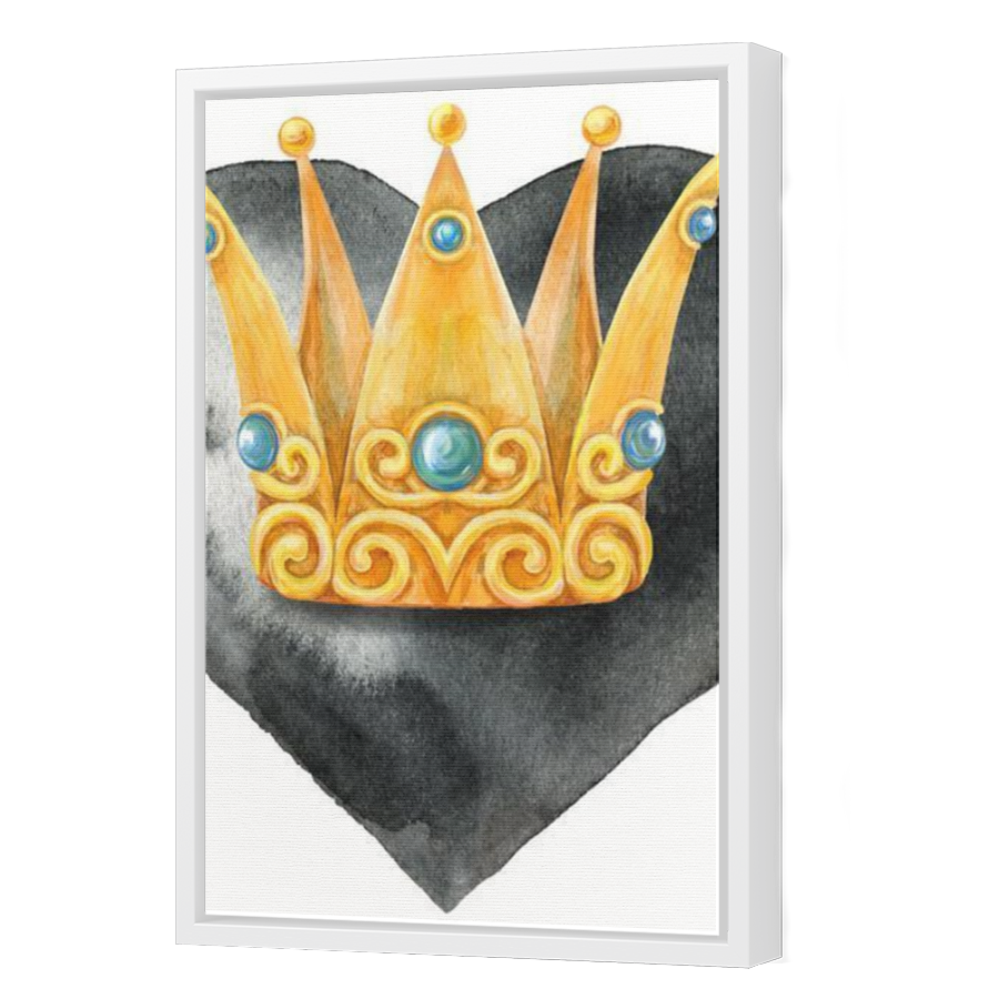Thumbnail for Canvas - White Floating Frame