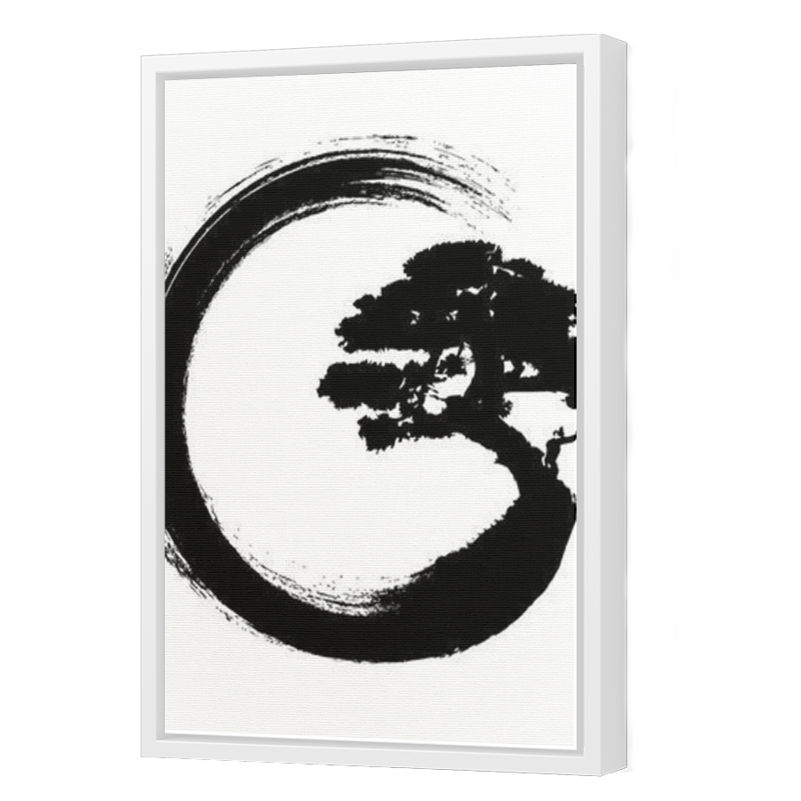 Thumbnail for Canvas - White Floating Frame
