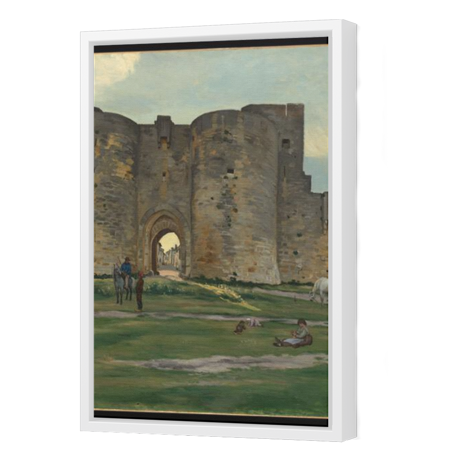 Thumbnail for Canvas - White Floating Frame