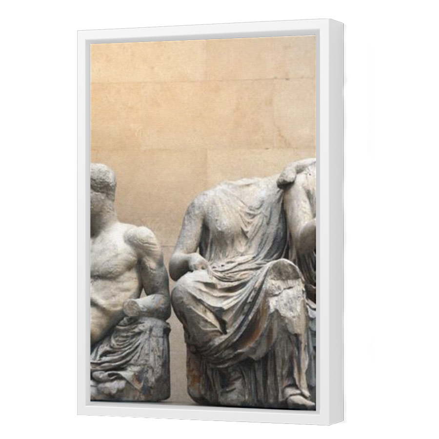 Thumbnail for Canvas - White Floating Frame