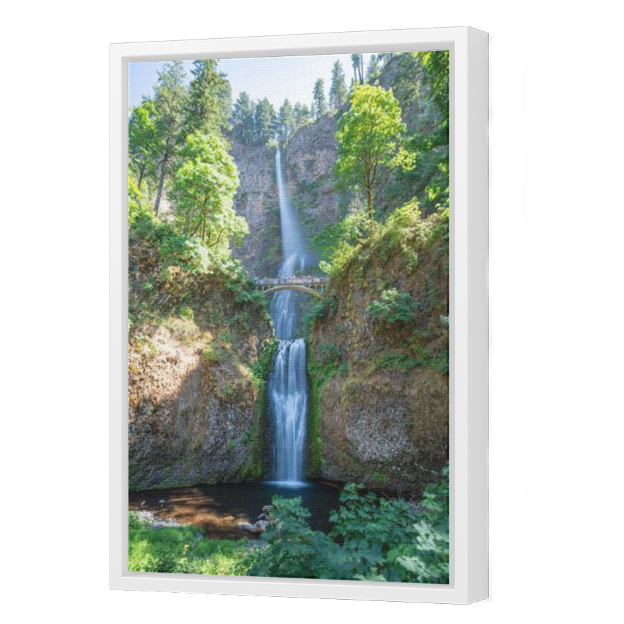Thumbnail for Canvas - White Floating Frame