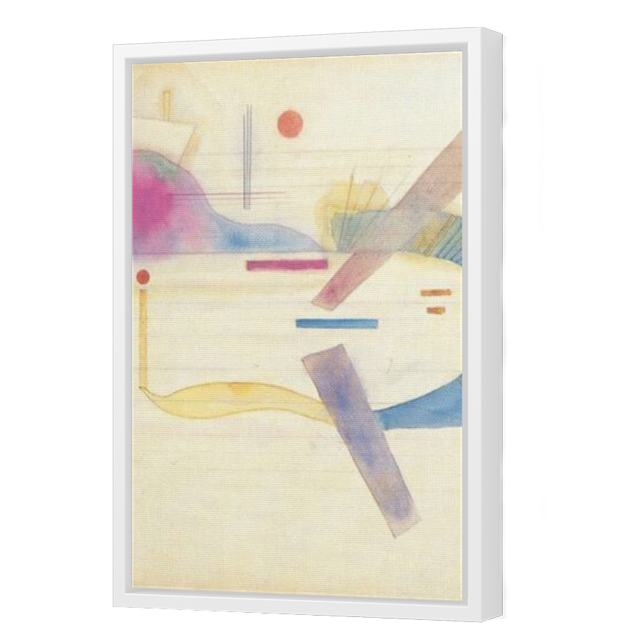 Thumbnail for Canvas - White Floating Frame