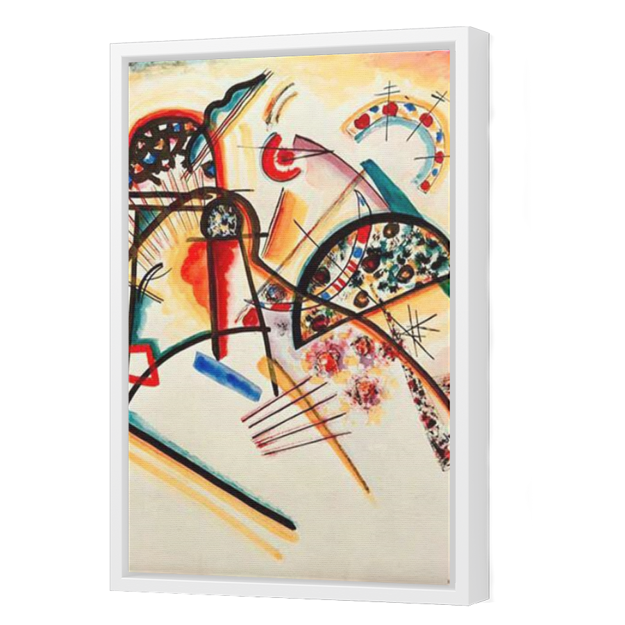 Thumbnail for Canvas - White Floating Frame