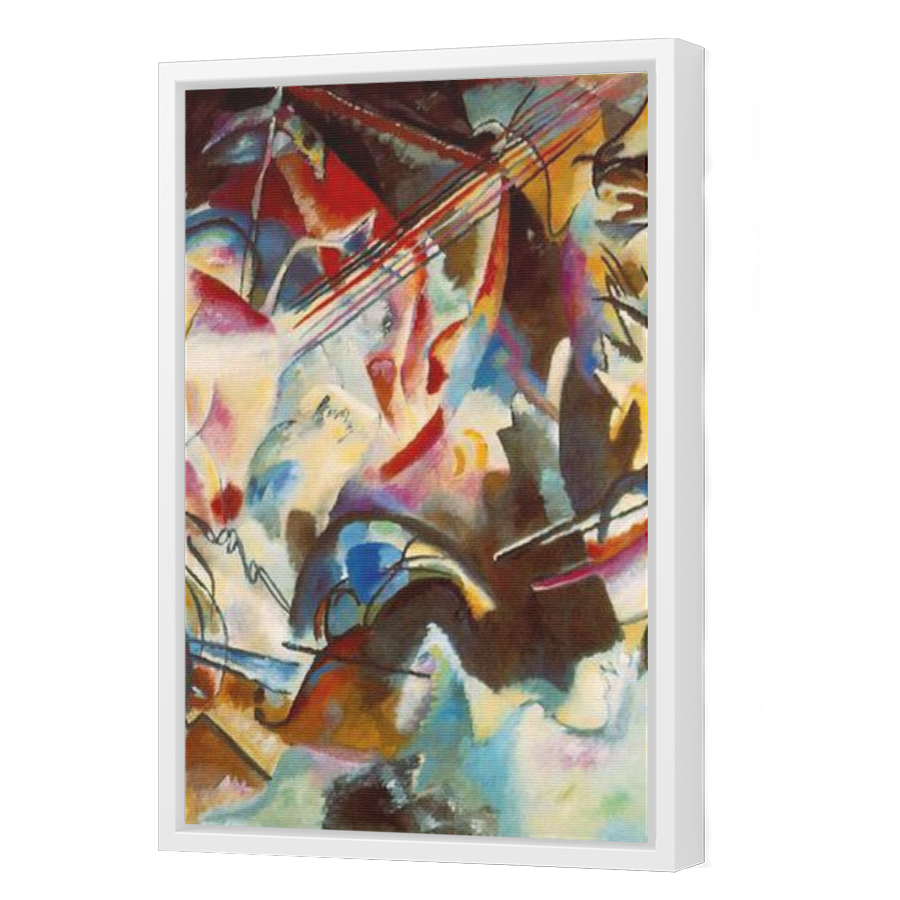 Thumbnail for Canvas - White Floating Frame