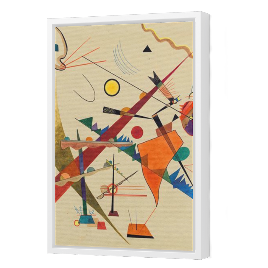 Thumbnail for Canvas - White Floating Frame