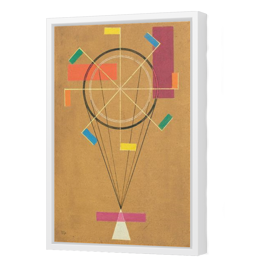 Thumbnail for Canvas - White Floating Frame