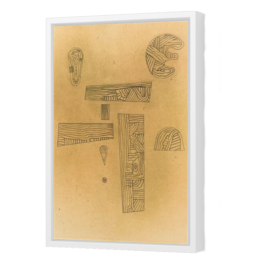 Thumbnail for Canvas - White Floating Frame