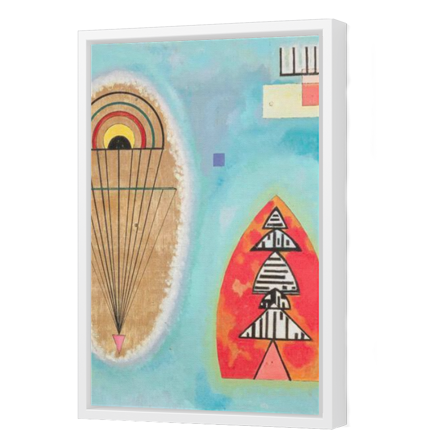 Thumbnail for Canvas - White Floating Frame