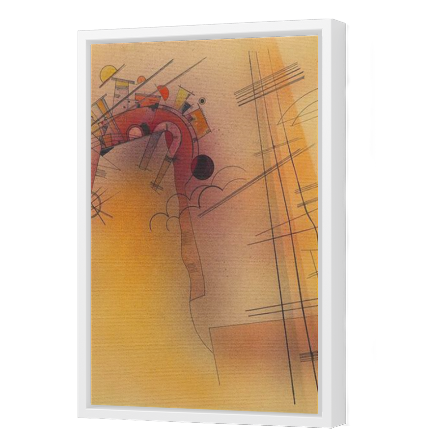 Thumbnail for Canvas - White Floating Frame