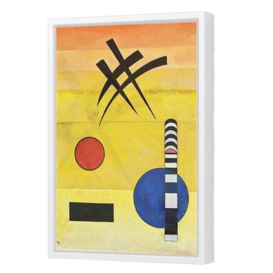 Thumbnail for Canvas - White Floating Frame
