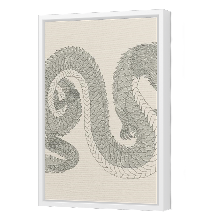 Thumbnail for Canvas - White Floating Frame
