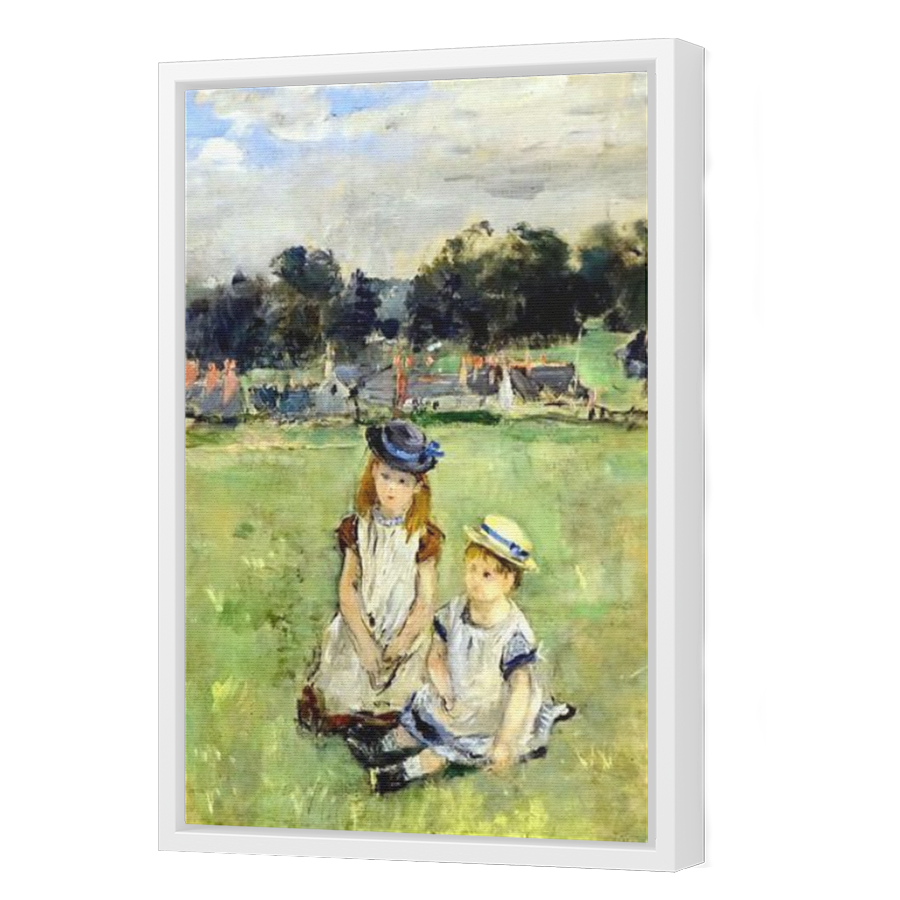 Thumbnail for Canvas - White Floating Frame