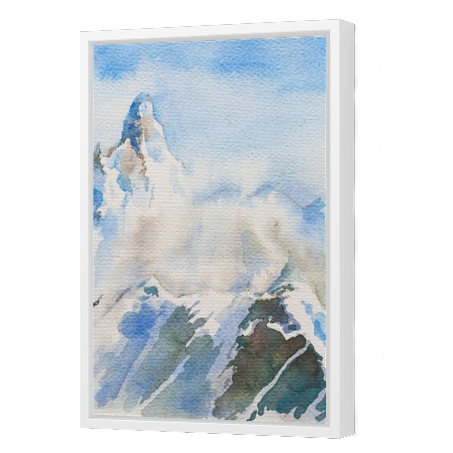Thumbnail for Canvas - White Floating Frame