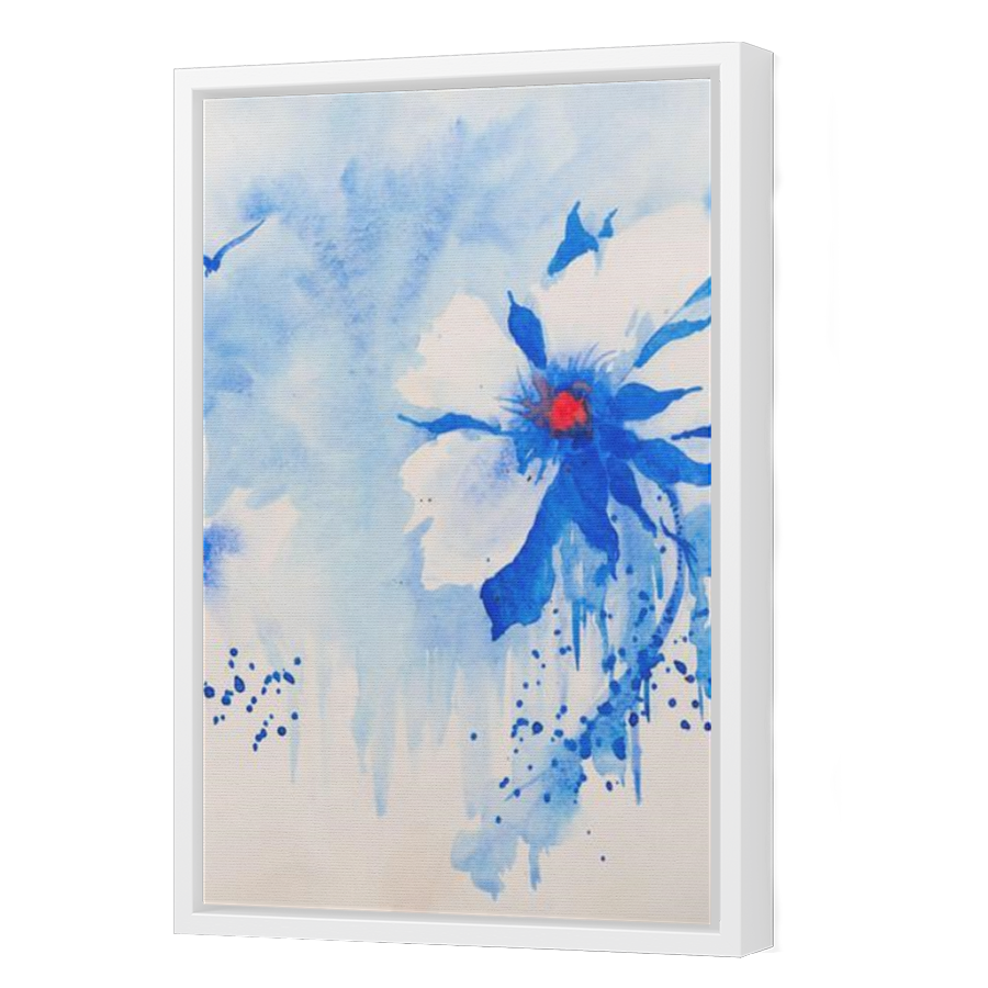 Thumbnail for Canvas - White Floating Frame