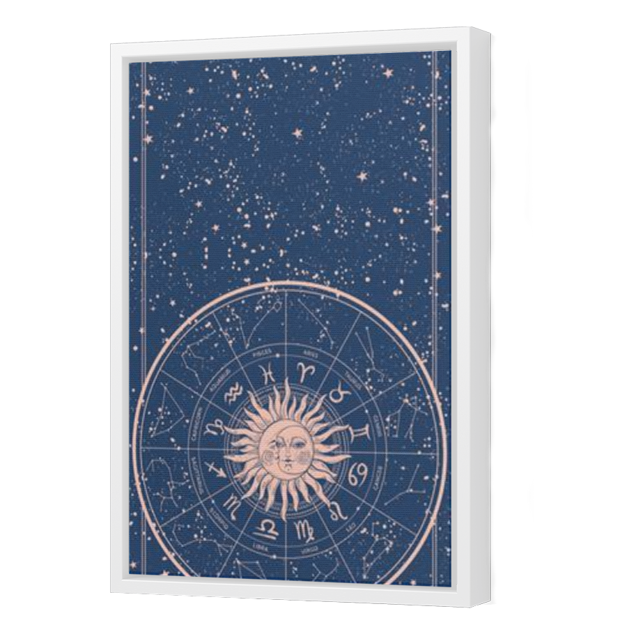 Thumbnail for Canvas - White Floating Frame