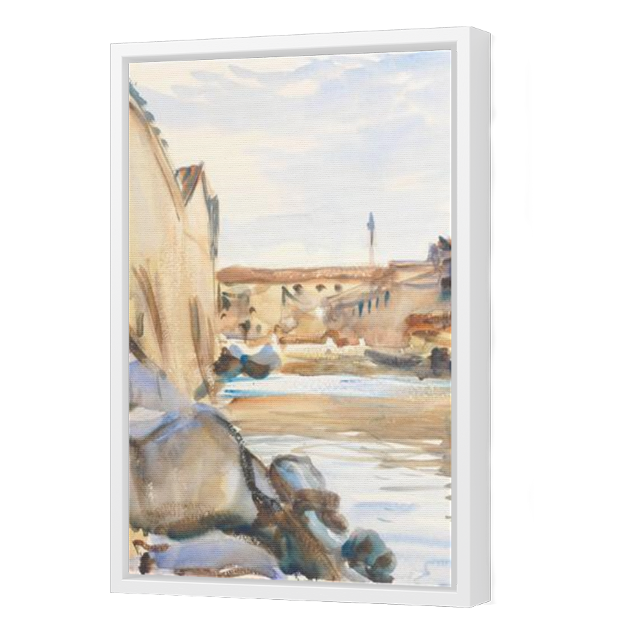 Thumbnail for Canvas - White Floating Frame