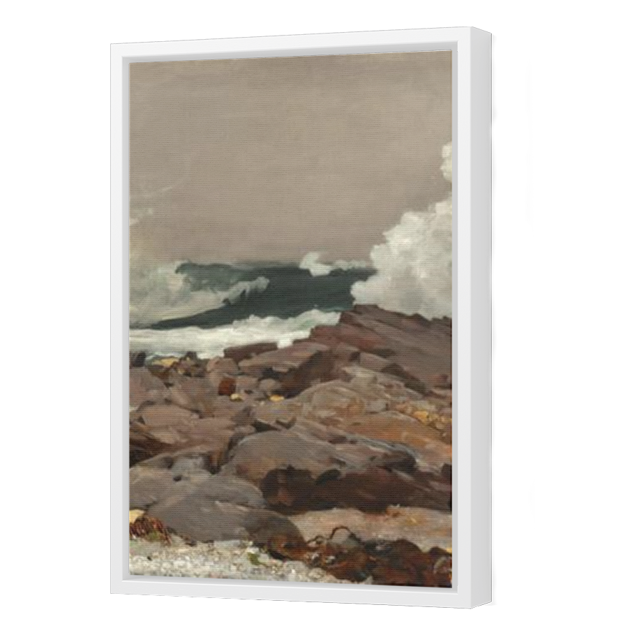 Thumbnail for Canvas - White Floating Frame