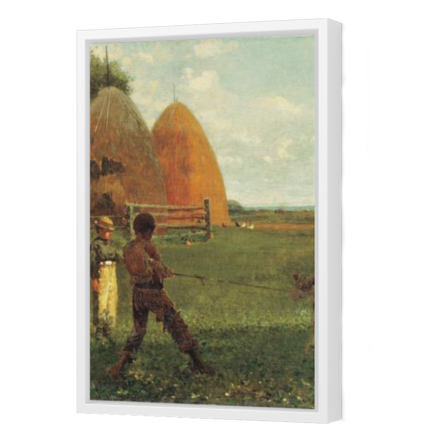 Thumbnail for Canvas - White Floating Frame
