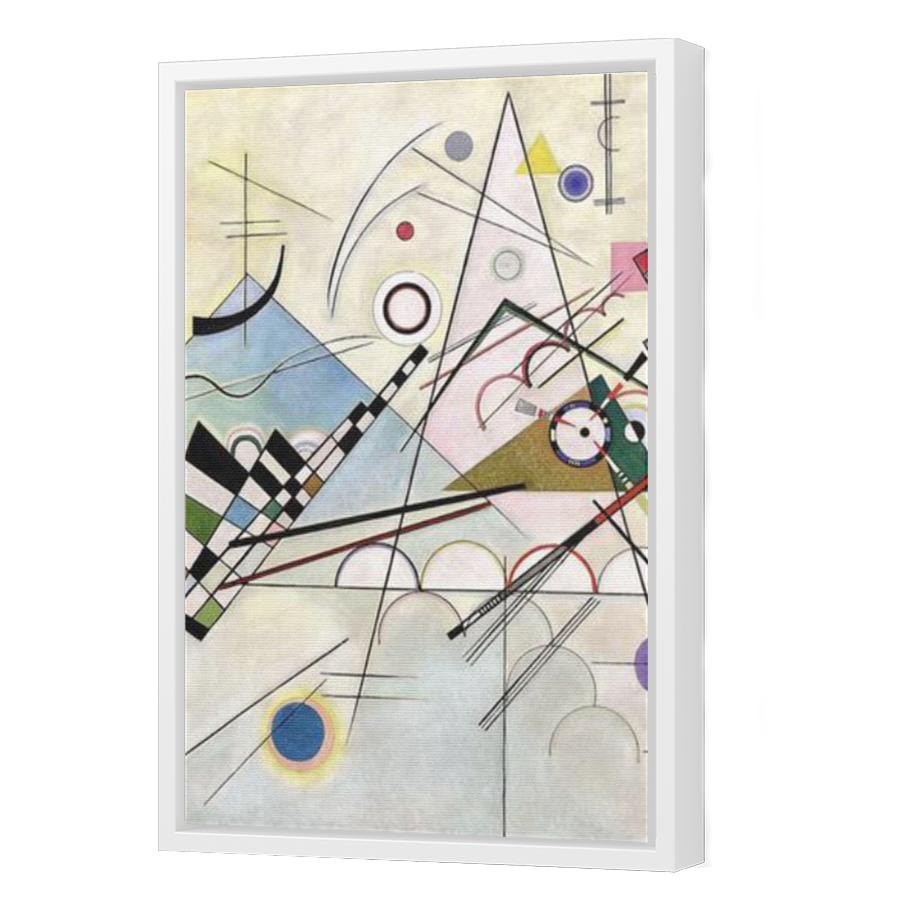 Thumbnail for Canvas - White Floating Frame