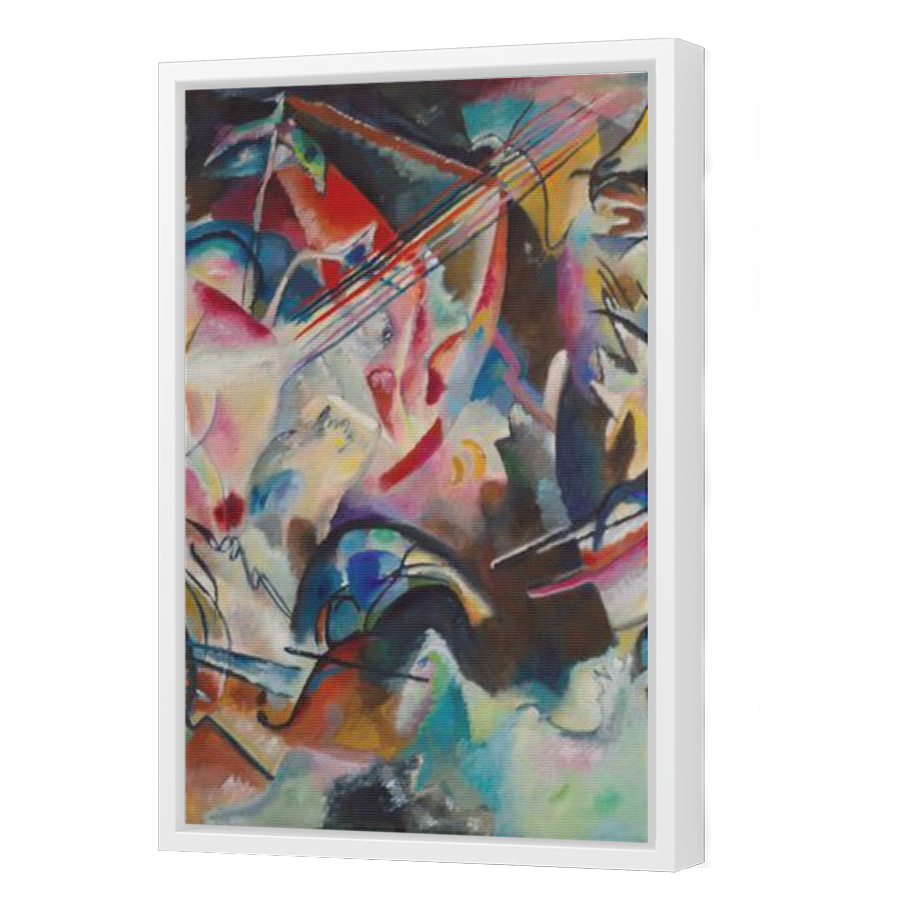 Thumbnail for Canvas - White Floating Frame