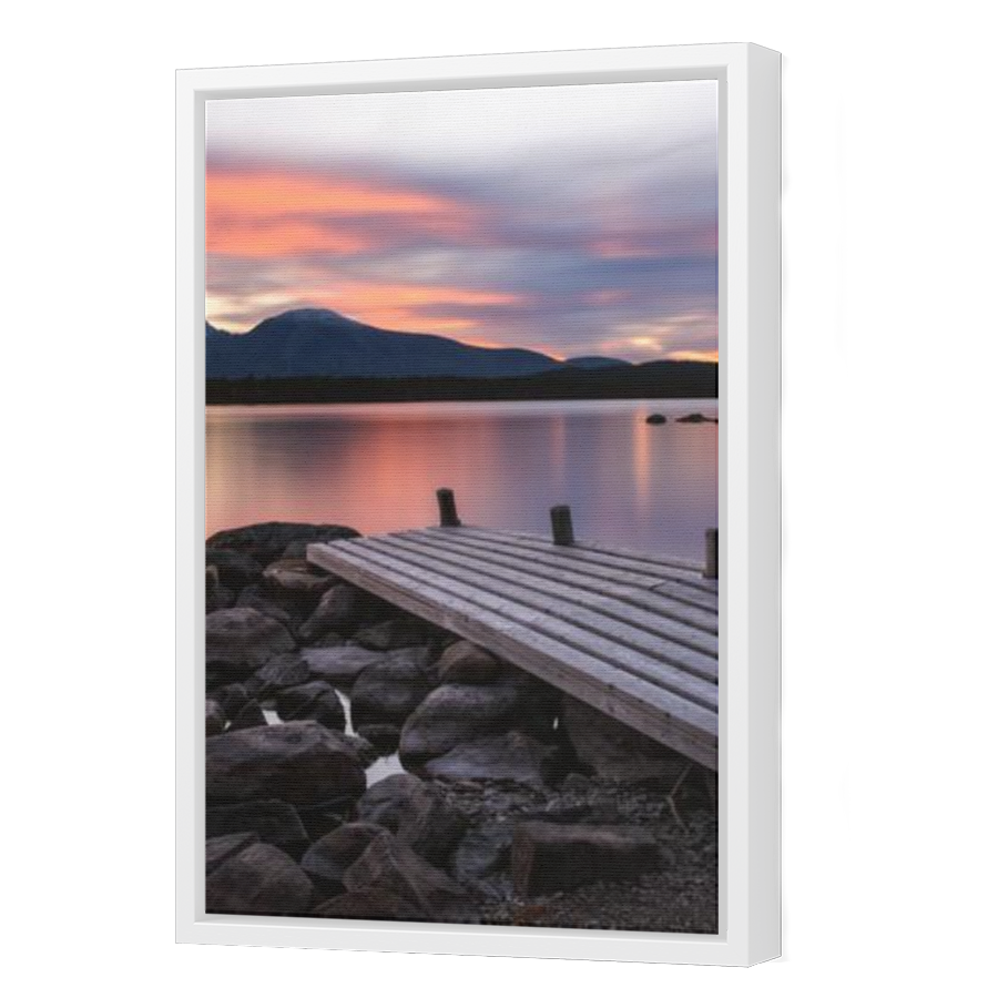 Thumbnail for Canvas - White Floating Frame