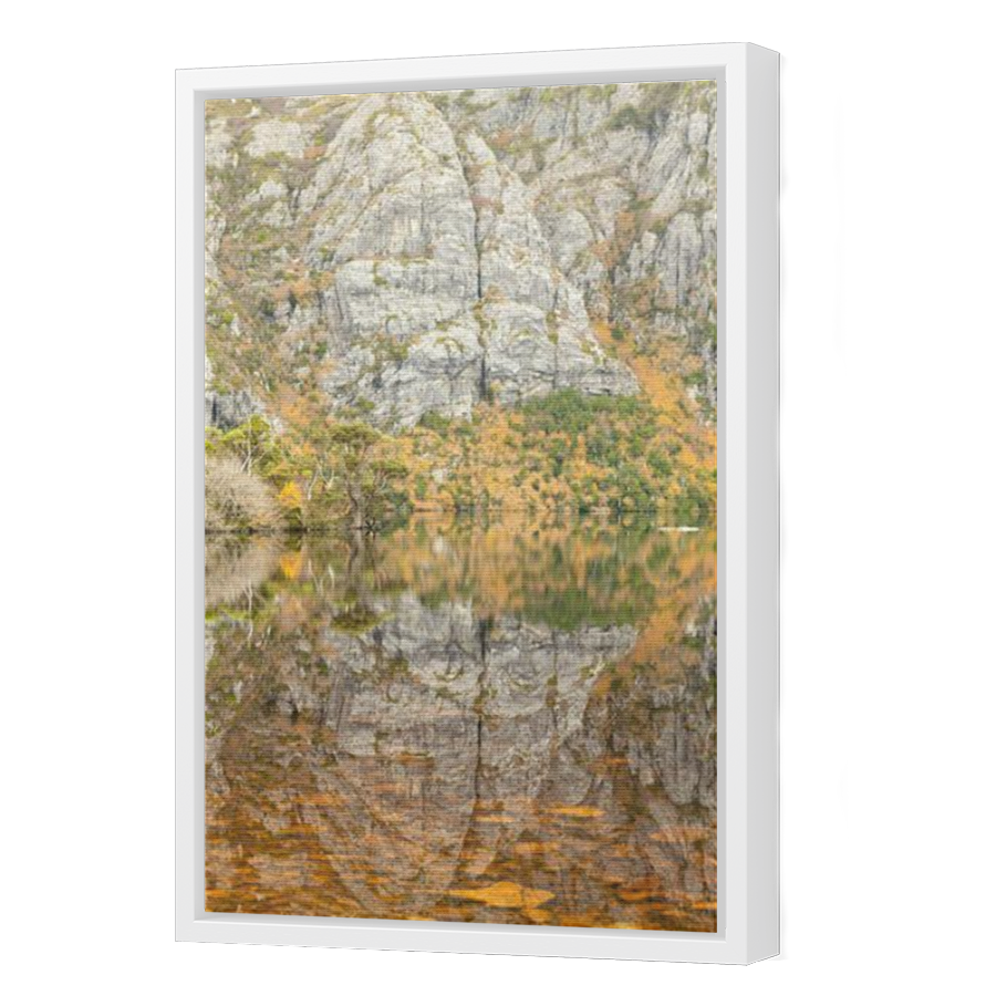 Thumbnail for Canvas - White Floating Frame
