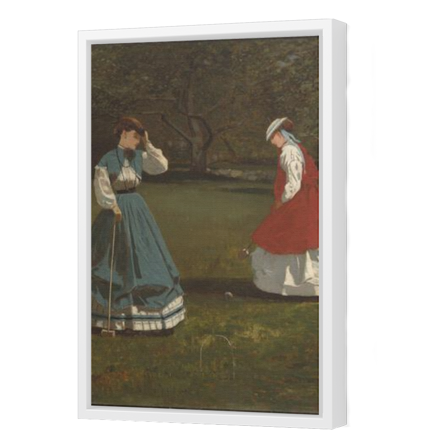 Thumbnail for Canvas - White Floating Frame