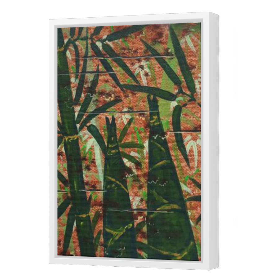 Thumbnail for Canvas - White Floating Frame