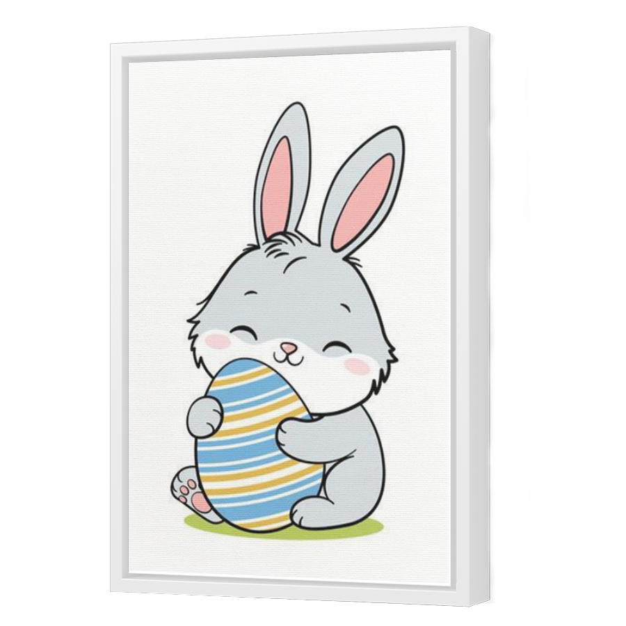 Thumbnail for Canvas - White Floating Frame