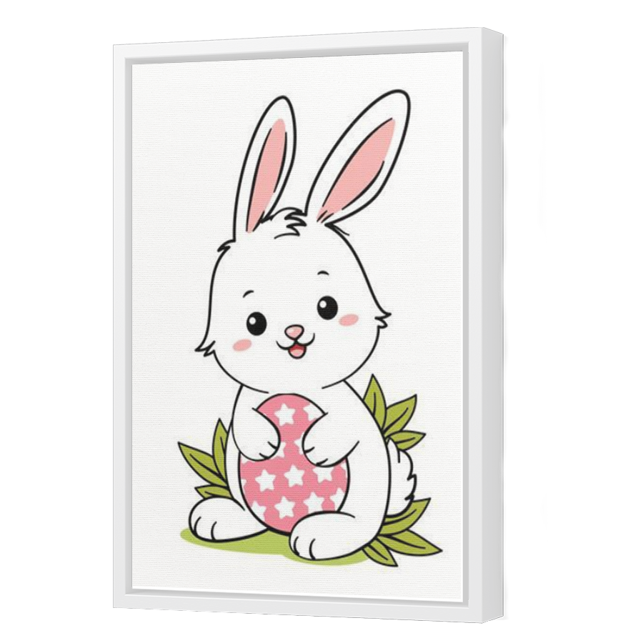 Thumbnail for Canvas - White Floating Frame
