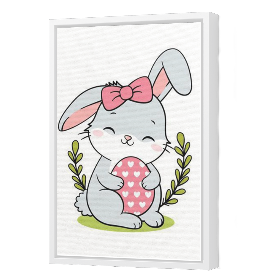 Thumbnail for Canvas - White Floating Frame
