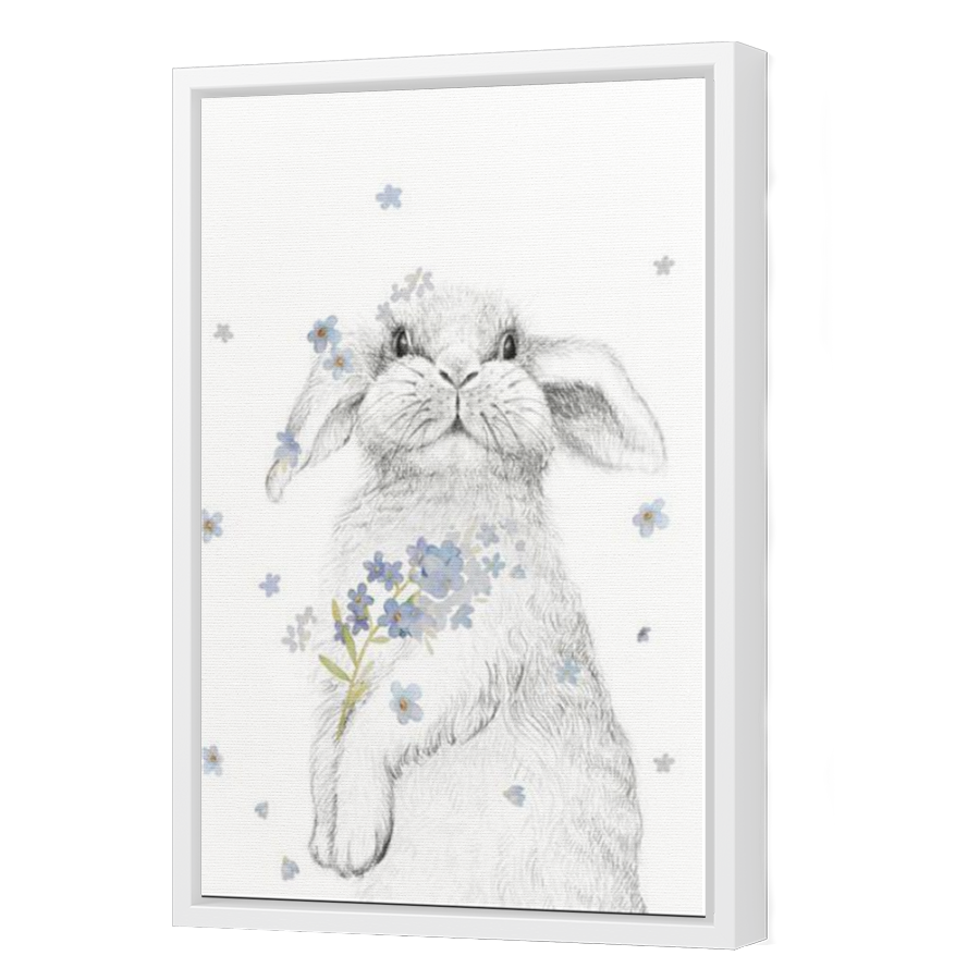 Thumbnail for Canvas - White Floating Frame