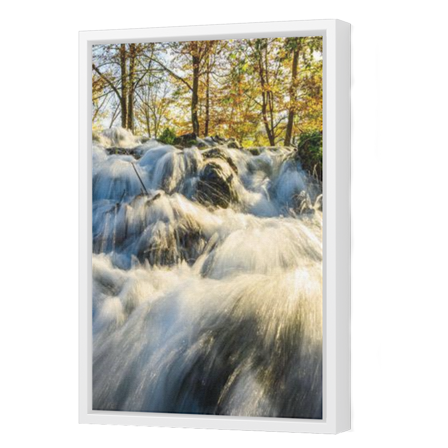 Thumbnail for Canvas - White Floating Frame