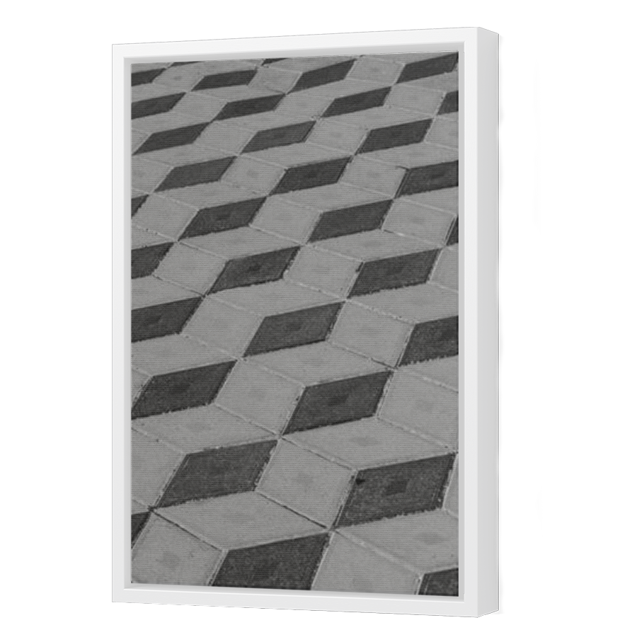 Thumbnail for Canvas - White Floating Frame