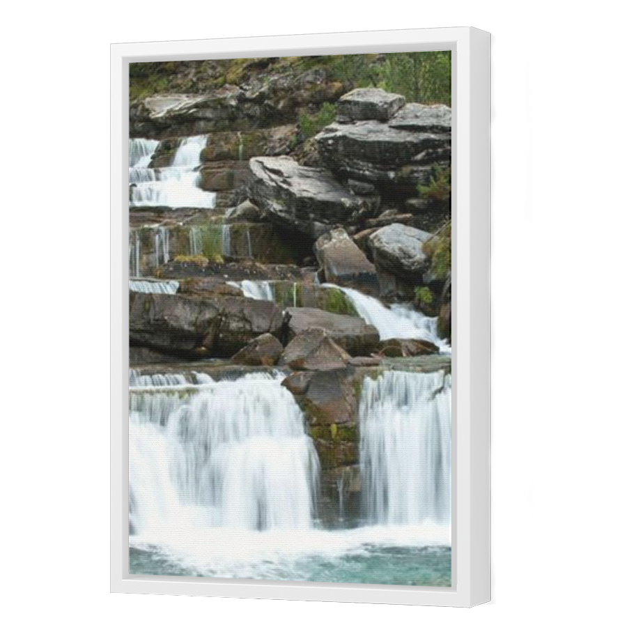 Thumbnail for Canvas - White Floating Frame