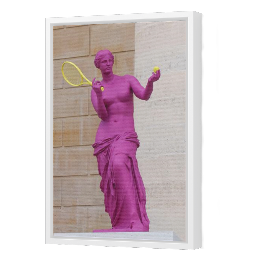 Thumbnail for Canvas - White Floating Frame
