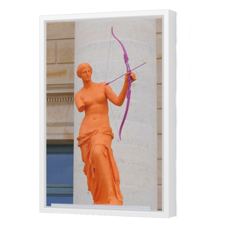 Thumbnail for Canvas - White Floating Frame