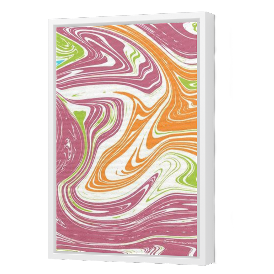 Thumbnail for Canvas - White Floating Frame