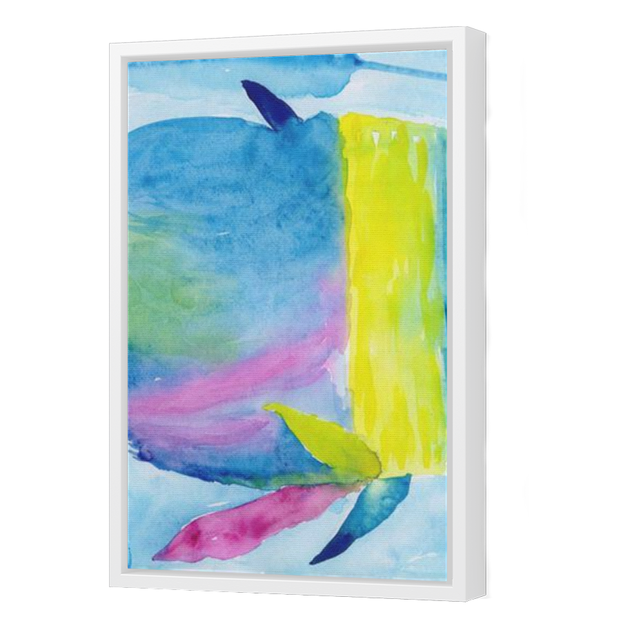 Thumbnail for Canvas - White Floating Frame