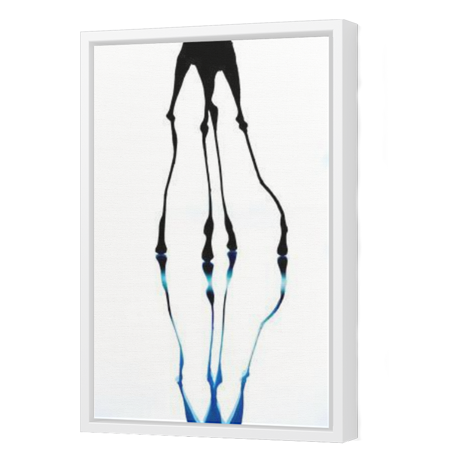 Thumbnail for Canvas - White Floating Frame