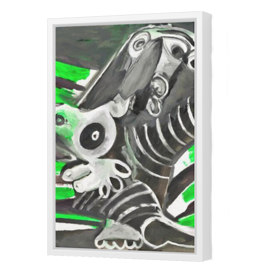 Thumbnail for Canvas - White Floating Frame